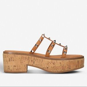 Valentino rockstud platform sandals